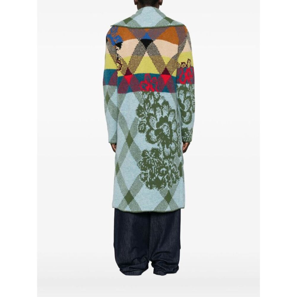 Dries Van Noten Blue Coats - Peacoats Men - Picture 3 of 5